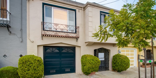 Sold in 11 Days – 586 Somerset St, San Francisco